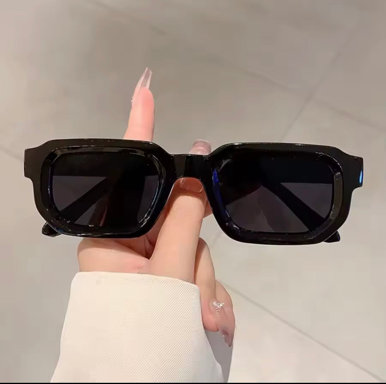 Retro Rectangle Sunglasses | UV400 Protection | Unisex — BESTSELLERZZ
