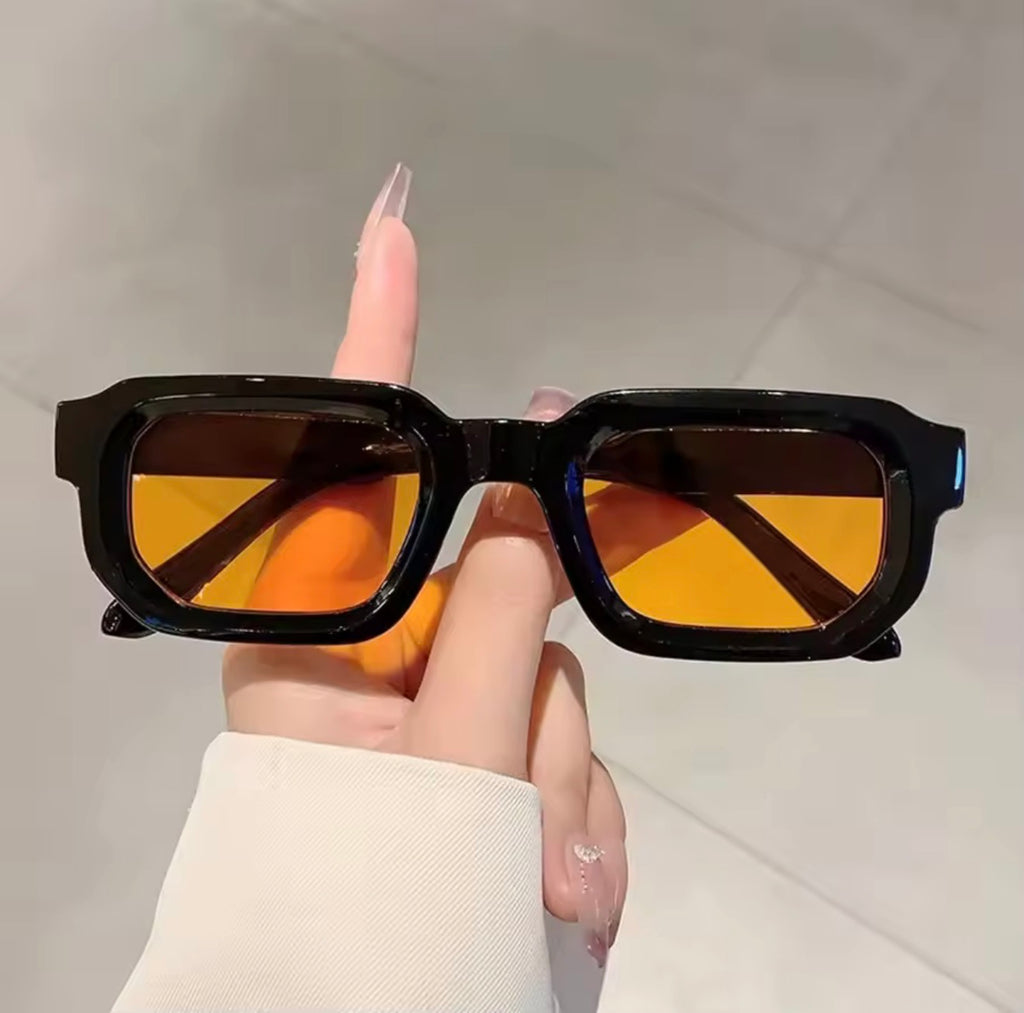 Retro Rectangle Sunglasses | UV400 Protection | Unisex — BESTSELLERZZ