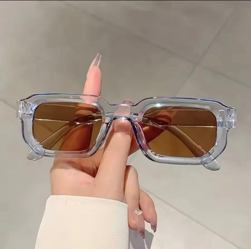 Retro Rectangle Sunglasses | UV400 Protection | Unisex — BESTSELLERZZ