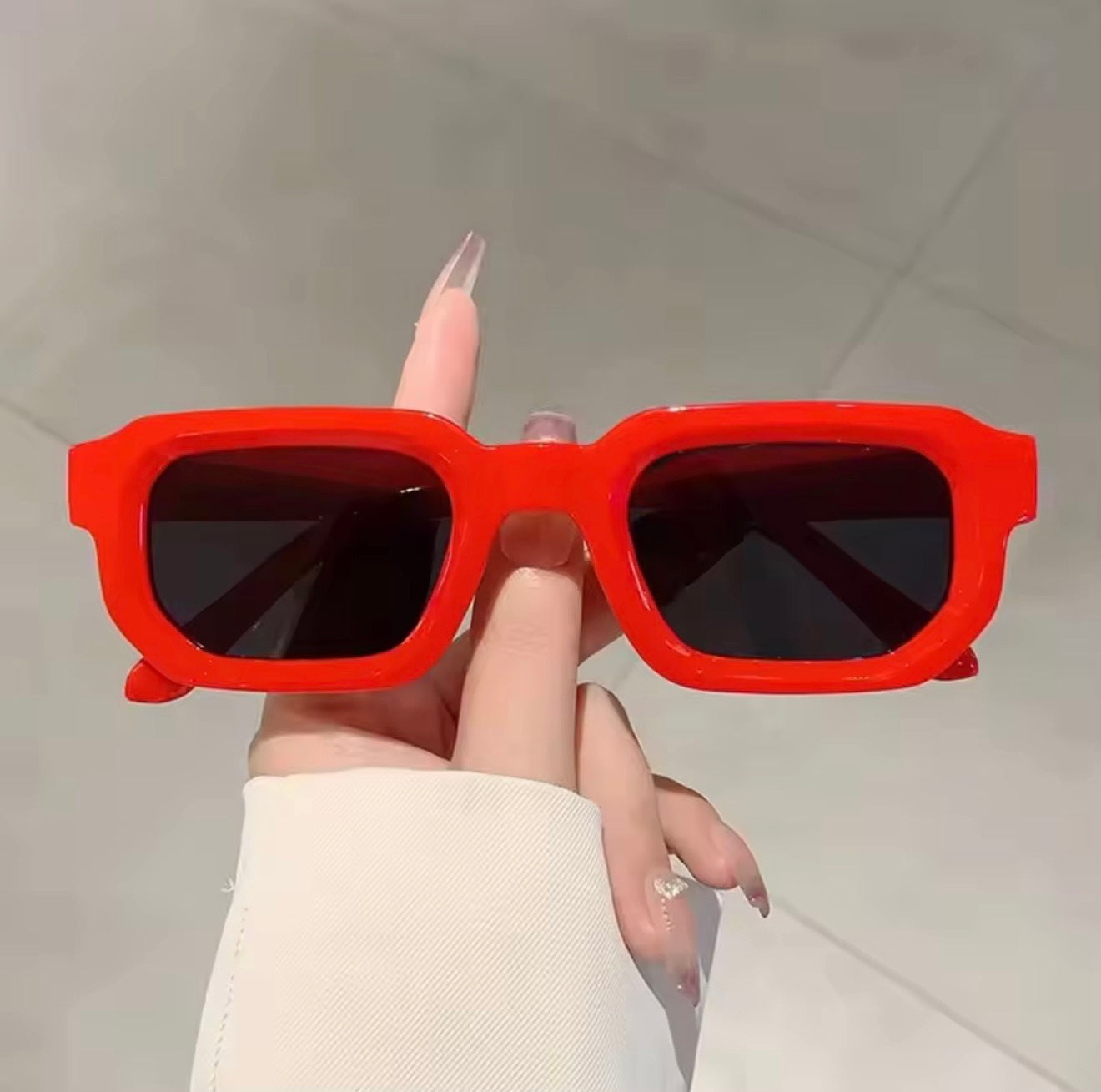 Retro Rectangle Sunglasses | UV400 Protection | Unisex — BESTSELLERZZ